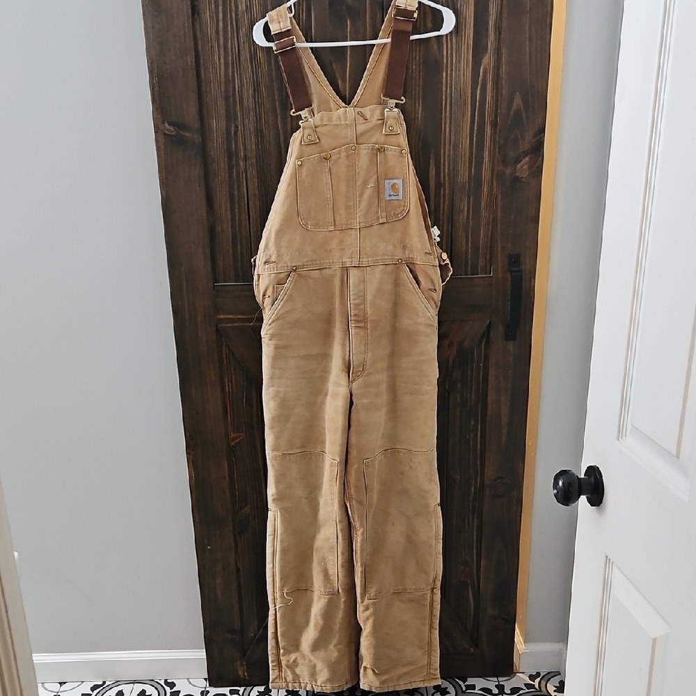 Carhartt Tan Overalls